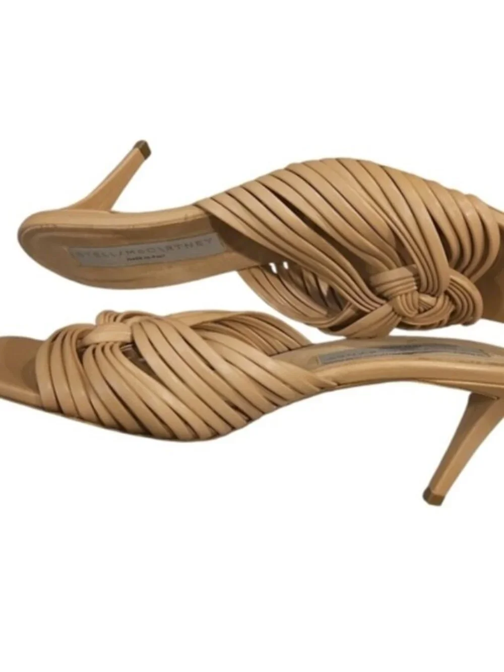 Stella McCartney SZ 37.5 Knotted Strappy Mule 2.5